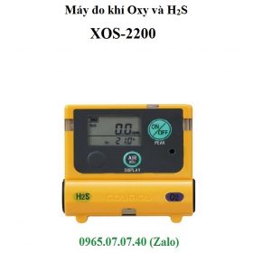 Máy đo khí vô cơ Oxy và H2S cá nhân XOS-2200 Cosmos