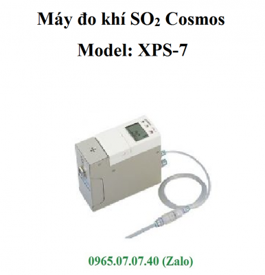 Máy đo nồng độ khí SO2 trong không khí XPS-7 Cosmos