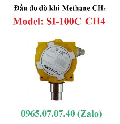 Đầu cảm biến đo giám sát khí Methane CH4 SI-100C Senko