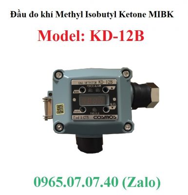 Đầu đo dò khí gas Methyl Isobutyl Ketone MIBK KD-12B Cosmos