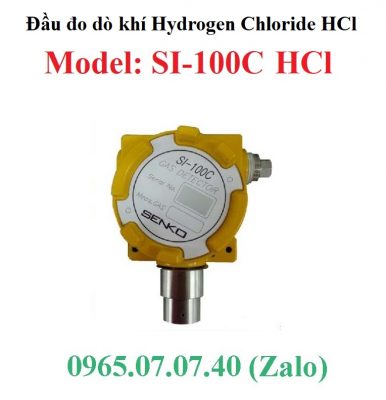 Đầu cảm biến đo giám sát khí hydrogen chloride HCl SI-100C Senko