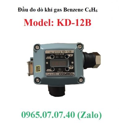 Đầu đo dò khí gas Benzene C6H6 KD-12B Cosmos