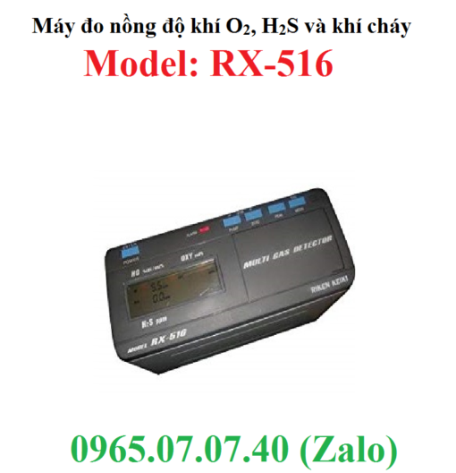Máy đo khí oxy và khí gas cháy nổ RX-516 RKI