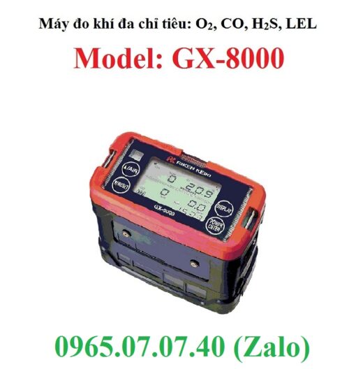 Máy thiết bị đo khí đa chỉ tiêu GX-8000 RKI