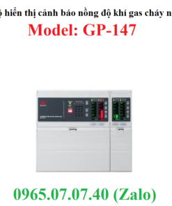 Bộ đo hiển thị cảnh báo kết nối đầu dò nồng độ khí gas cháy nổ GP-147 RKI