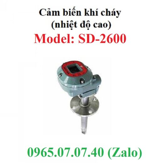 Đầu cảm biến đo khí gas cháy nổ nhiệt độ cao SD-2600 RKI