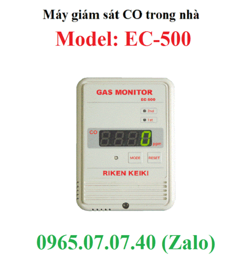Máy giám sát nồng độ khí CO trong nhà xưởng EC-500 RKI