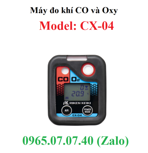 máy đo nồng độ khí co và oxy cx-04 RKI