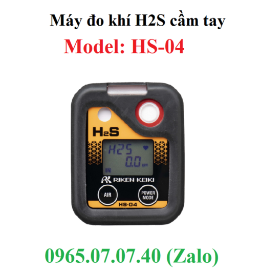 máy đo nồng độ khí h2s cầm tay HS-04 RKI