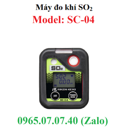 máy đo nồng độ khí so2 trong không khí sc-04 RKI