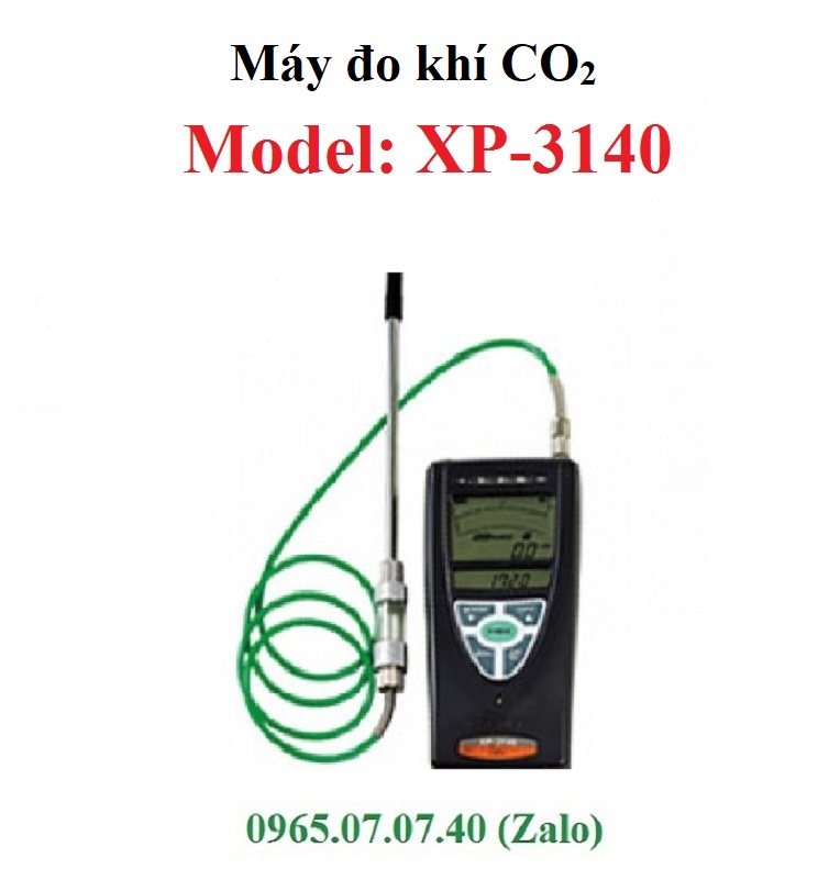sử dụng máy đo khí CO2 XP-3140 Cosmos