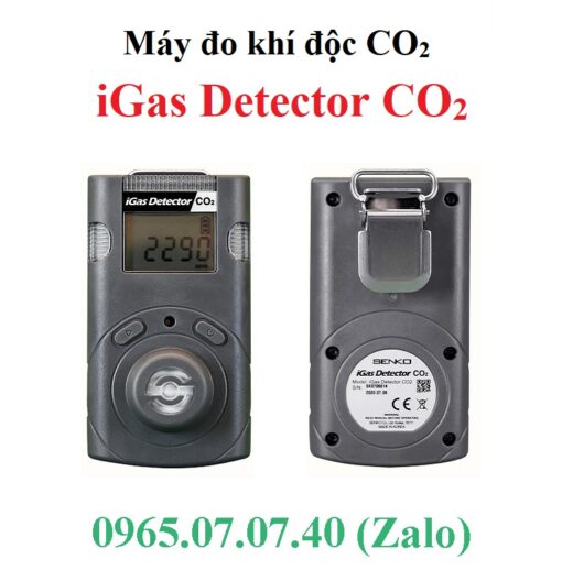Máy đo khí độc CO2 carbon dioxide iGas Detector CO2 Senko