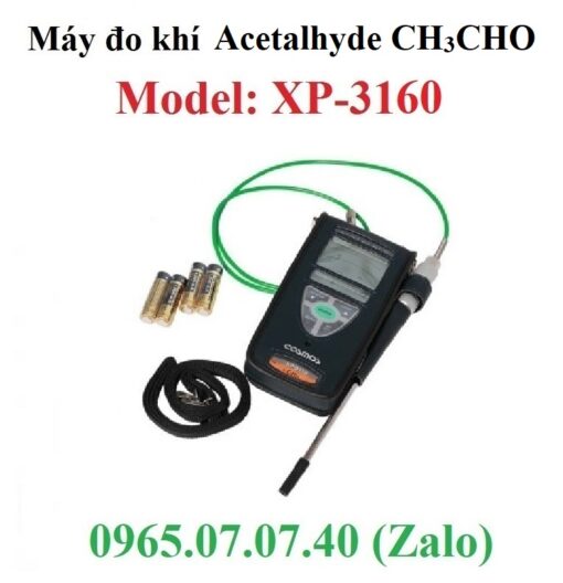 Máy đo khí độc Acetaldehyde CH3CHO XP-3160 Cosmos