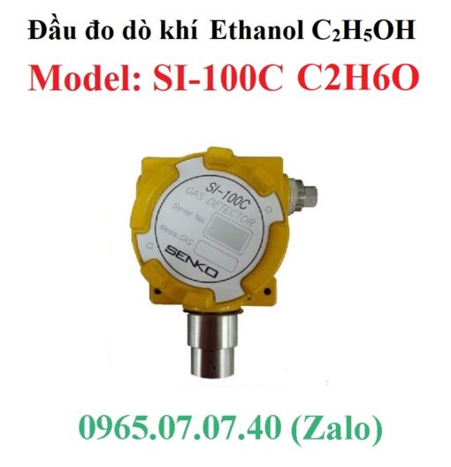 Đầu cảm biến đo giám sát khí Ethanol C2H5OH SI-100C Senko