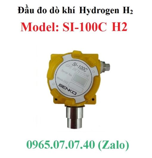 Đầu cảm biến đo giám sát khí Hydrogen H2 SI-100C Senko