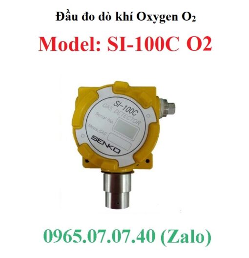 Đầu cảm biến đo giám sát khí Oxygen O2 SI-100C Senko