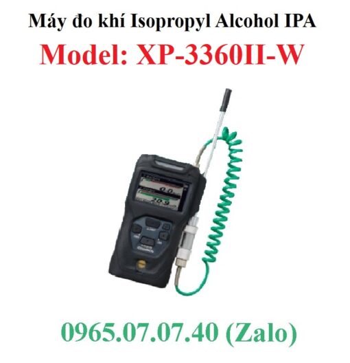 Máy thiết bị đo dò khí gas IPA Isopropyl Alcohol Iso Propyl Ancol theo ppm và %LEL XP-3360II-W Cosmos