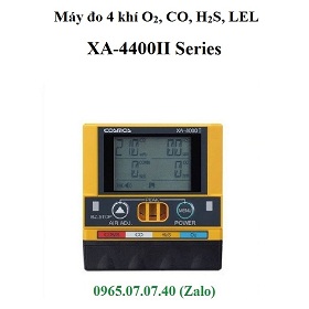 Các loại khí đo được bằng thiết bị đo khí CO H2S O2 LEL XA-4400II Cosmos