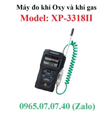 Hệ số chuyển đổi của máy đo khí gas cháy nổ và Oxygen XP-3318II Cosmos