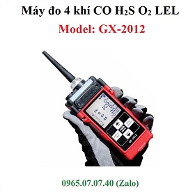 máy đo 4 khí CO H2S O2 CH4 cho tàu thuyền GX-2012 RKI