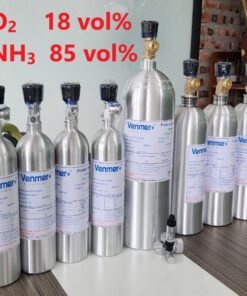 Chai khí O2 18 vol% NH3 85 vol%