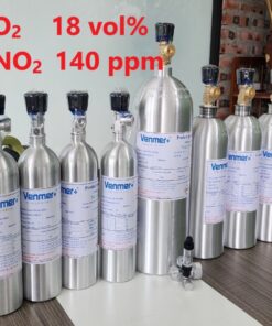 Chai khí O2 18 vol% NO2 140 ppm