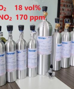 Chai khí O2 18 vol% NO2 170 ppm