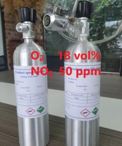 Chai khí O2 18 vol% NO2 50 ppm