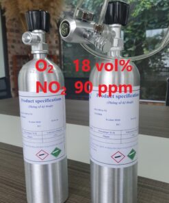 Chai khí O2 18 vol% NO2 90 ppm