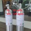 Chai khí O2 18 vol% SO2 120 ppm