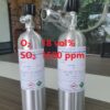 Chai khí O2 18 vol% SO2 1500 ppm