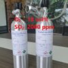 Chai khí O2 18 vol% SO2 2000 ppm