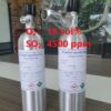 Chai khí O2 18 vol% SO2 4500 ppm