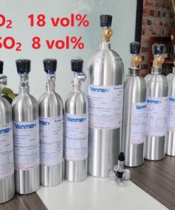 Chai khí O2 18 vol% SO2 8 vol%