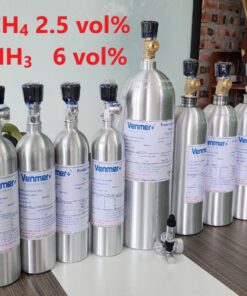 Chai khí CH4 2.5 vol % NH3 6 vol%