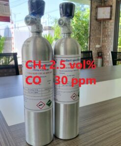Chai khí CH4 2.5 vol % CO 30 ppm