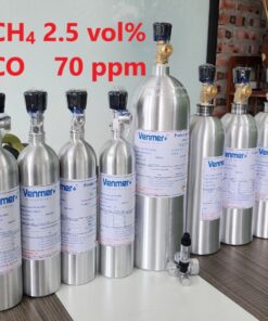 Chai khí CH4 2.5 vol % CO 70 ppm