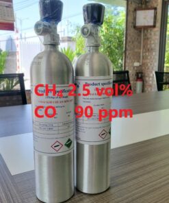 Chai khí CH4 2.5 vol % CO 90 ppm
