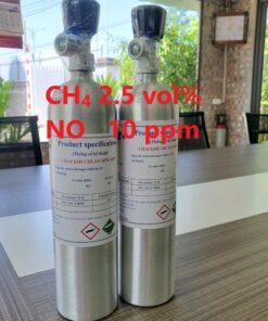 Chai khí CH4 2.5 vol % NO 10 ppm