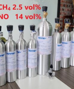 Chai khí CH4 2.5 vol % NO 14 vol%