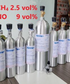 Chai khí CH4 2.5 vol % NO 9 vol%
