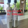 Chai khí CH4 2.5 vol % O2 8500 ppm