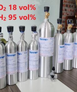 Chai khí O2 18 vol% H2 95 vol %
