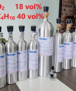 Chai khí O2 18 vol% C4H10 40 vol%