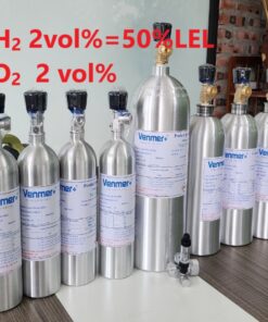 Chai khí H2 Hydro 2 vol % O2 2 vol%