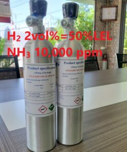 Chai khí H2 Hydro 2 vol % NH3 10000 ppm