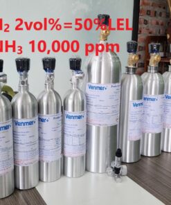 Chai khí H2 Hydro 2 vol % NH3 10000 ppm