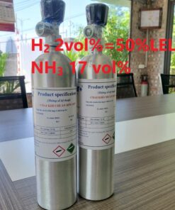 Chai khí H2 Hydro 2 vol % NH3 17 vol%