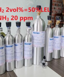 Chai khí H2 Hydro 2 vol % NH3 20 ppm