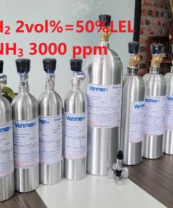 Chai khí H2 Hydro 2 vol % NH3 3000 ppm